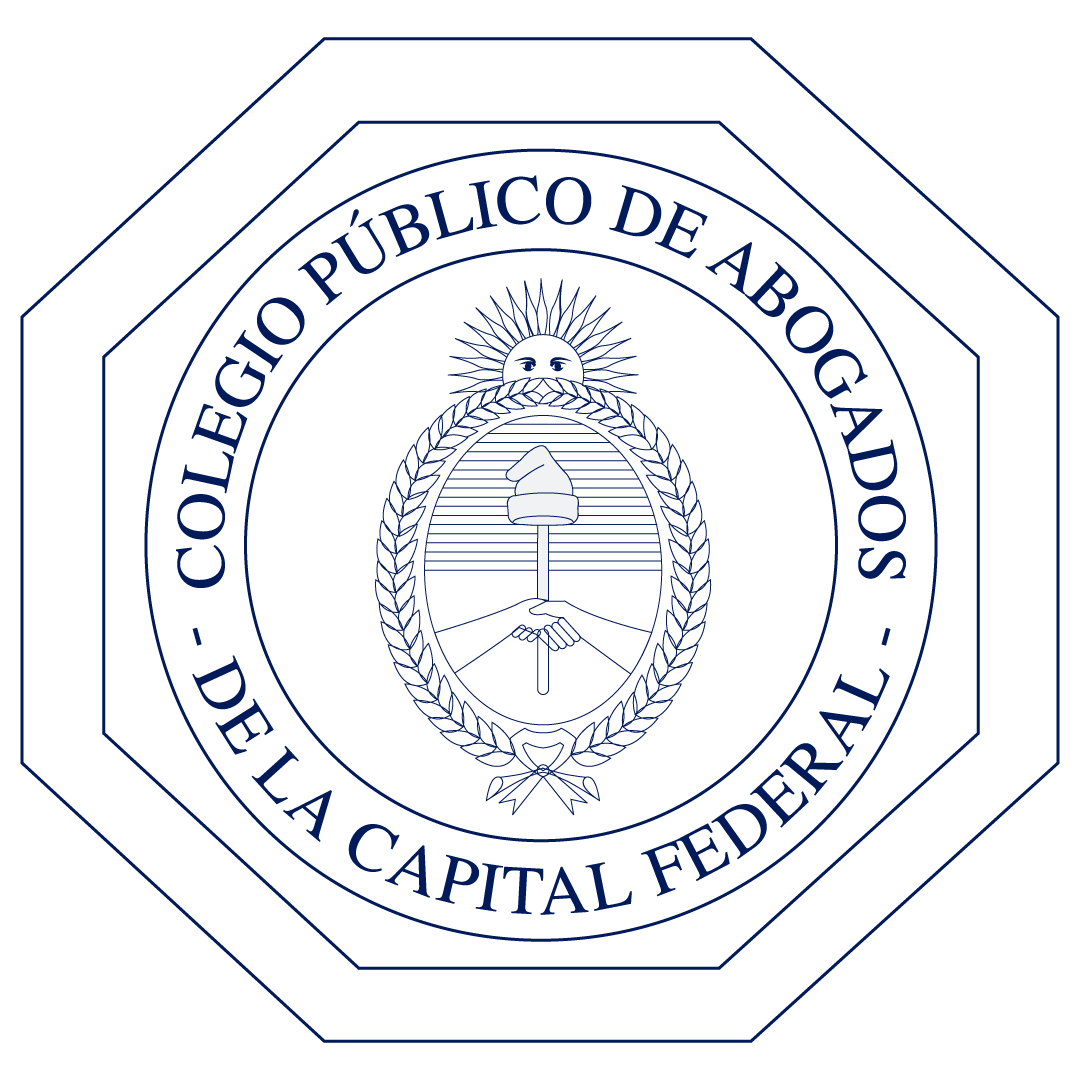Escudo del Colegio Público de Abogados de la Capital Federal (CPACF).